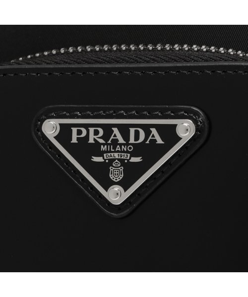 PRADA(プラダ)/プラダ ショルダーバッグ リナイロン ブラッシュドレザー スマートフォンケース ミニバッグ ブラック メンズ レディース ユニセックス PRADA 2ZT060/img08