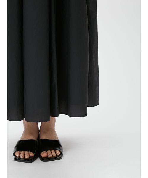 バックリボンカットコンビワンピース ベルテッド クレープ キャップスリーブ ドレス W1638610368(12650円)