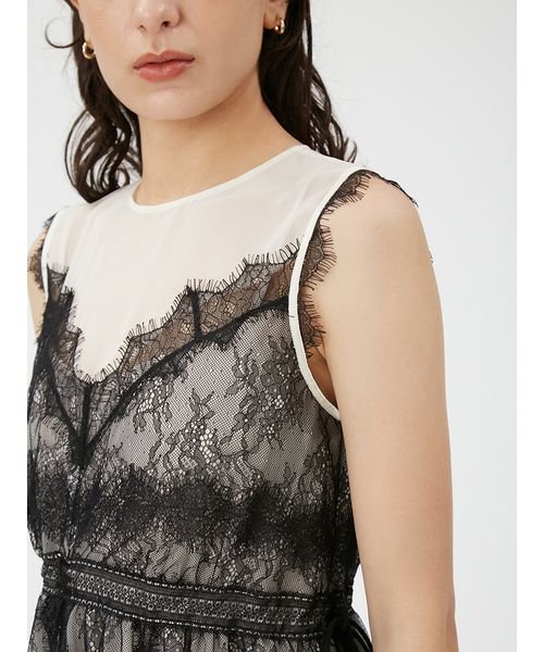 レーストリムフレアドレス 予めご了承ください