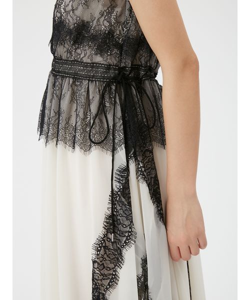 レーストリムフレアドレス - ドレスアウトレット 価格