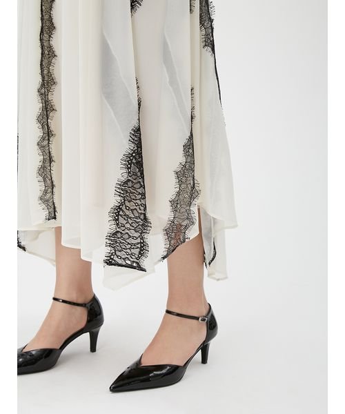 レーストリムフレアドレス 予めご了承ください