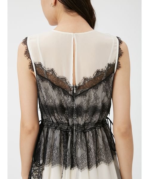 レーストリムフレアドレス 予めご了承ください