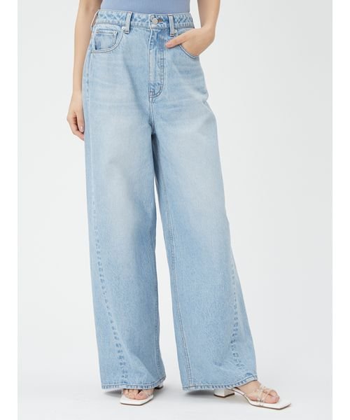 ハイウエストデニムパンツ 予めご了承ください