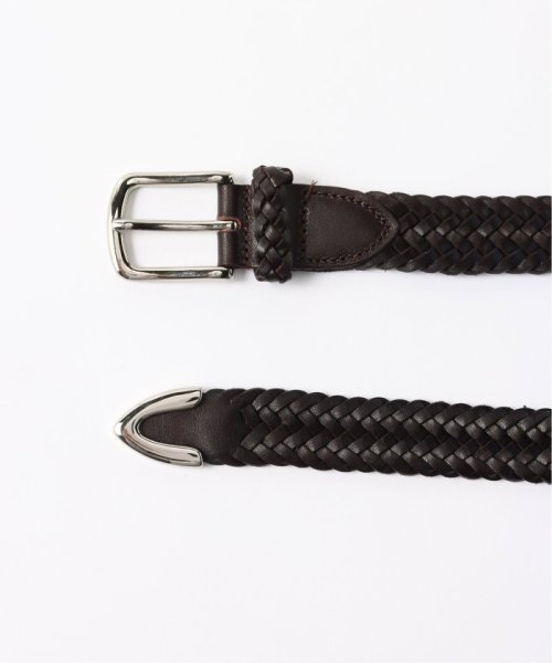 B.C STOCK(ベーセーストック)/mesh leather belt/img01