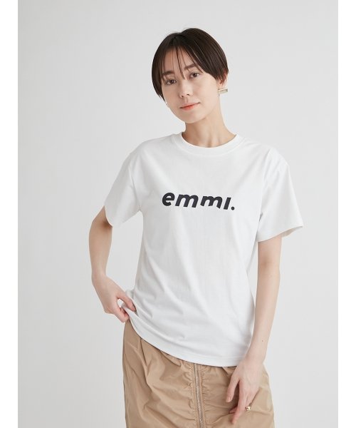 emmi atelier(emmi　atelier)/eco emmiロゴUVカットTシャツ/img13