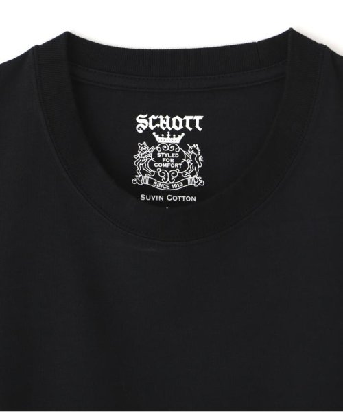 Schott(ショット)/直営限定/SUVIN COTTON T－SHIRT/スヴィン コットン Tシャツ/img18
