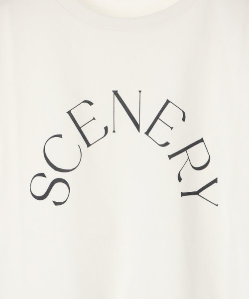 le.coeur blanc(ルクールブラン)/SCENERY ロゴTシャツ/img51