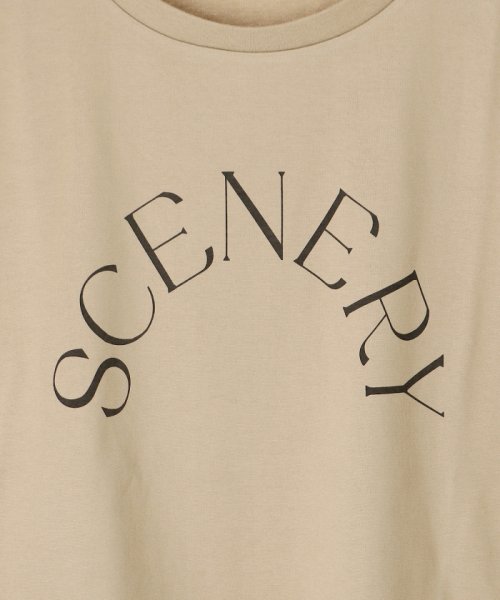 le.coeur blanc(ルクールブラン)/SCENERY ロゴTシャツ/img52