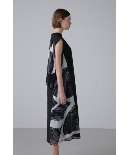 ◆ペンデュラムアートプリントワンピース 