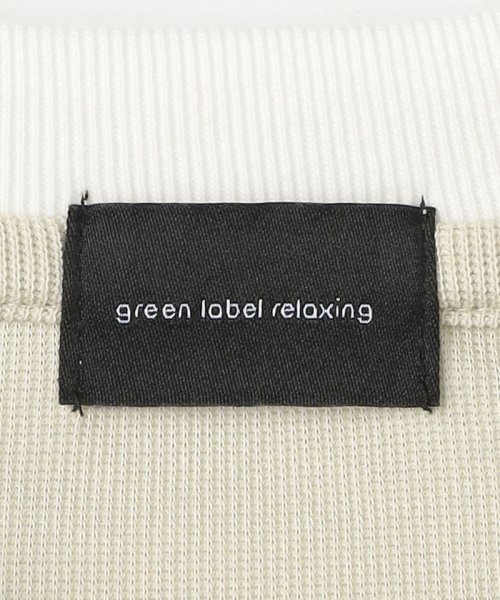 green label relaxing(グリーンレーベルリラクシング)/クリアピケ フェイクレイヤード クルーネック Tシャツ/img21