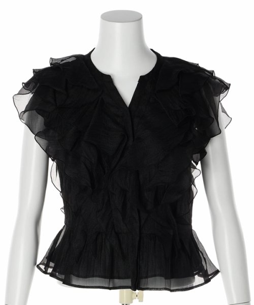 フリルショートブラウス CEG1599463890(12155円)