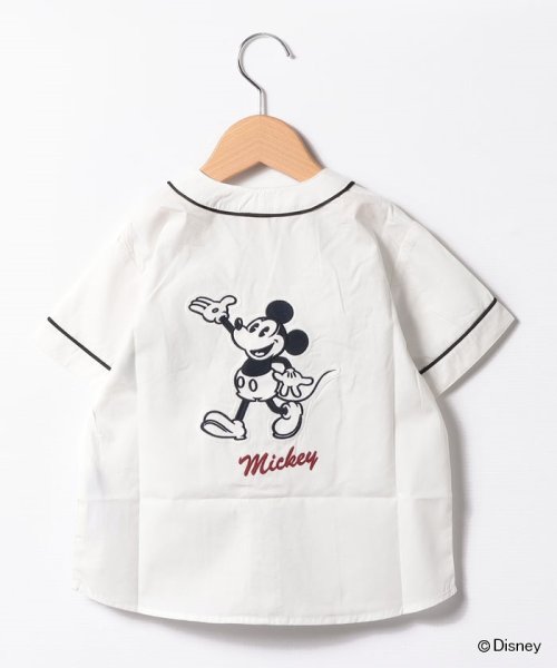 petit main(プティマイン)/【Disney】ベースボールシャツ/img01