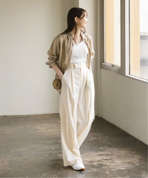 《追加》エステルツイルストレッチスラックスパンツ2 