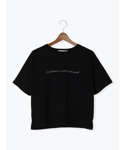 Lugnoncure(ルノンキュール)/【接触冷感】筆記体ロゴプリントTシャツ/img15