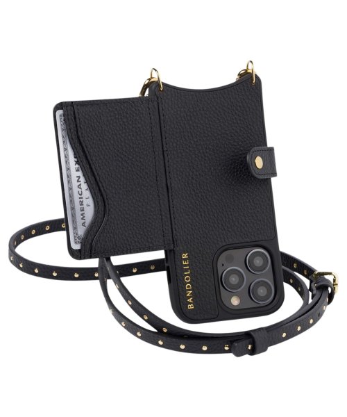 BANDOLIER バンドリヤー iPhone15 Plus iPhone 15 Pro Max スマホケース スマホショルダー 携帯 アイフォン ニコル マグ 