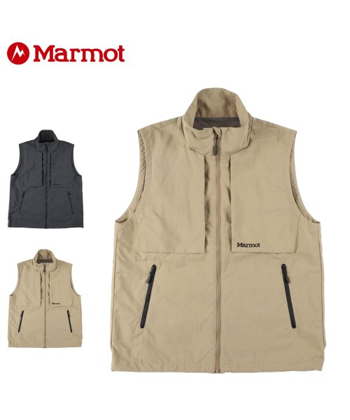 Marmot(マーモット)/マーモット Marmot ベスト アウター マウンテンユーティリティ メンズ レディース 撥水 軽量 MOUNTAIN UTILITY VEST ブラック ライ/img01