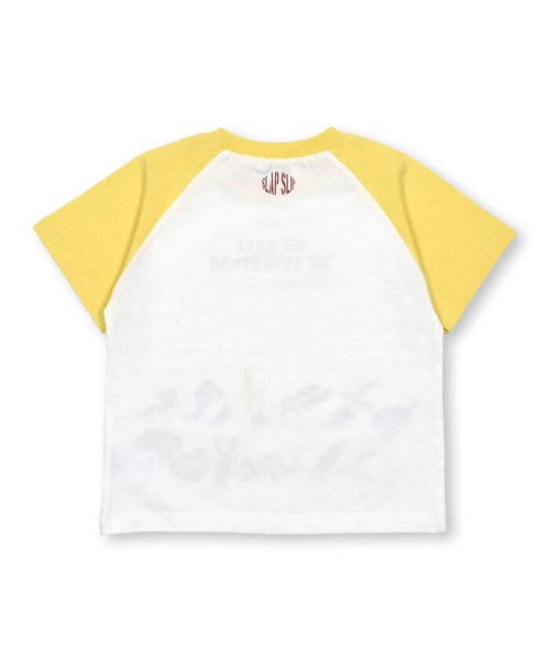 SLAP SLIP(スラップスリップ)/恐竜昆虫海のいきものいろんなモチーフ渋滞プリントラグランスリーブ半袖Tシャツ(8/img09
