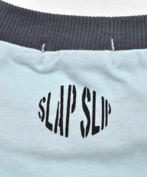 SLAP SLIP(スラップスリップ)/恐竜昆虫海のいきものいろんなモチーフ渋滞プリントラグランスリーブ半袖Tシャツ(8/img23