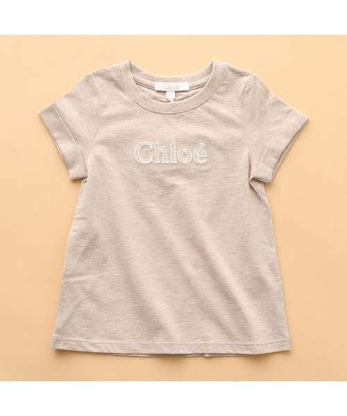 Chloe(クロエ)/Chloe Kids 半袖 Tシャツ C20112 ロゴ刺繍/img01
