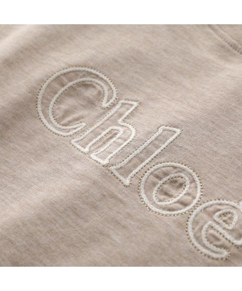 セール】Chloe Kids 半袖 Tシャツ C20112 ロゴ刺繍(506202349  