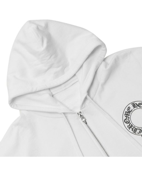 クロムハーツ パーカー フーディー ホワイト メンズ CHROME HEARTS 164227 WHT CHROME HEARTS クロムハーツ パーカー フーディー ホワイト メンズ