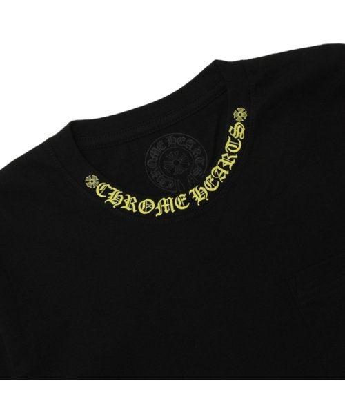 クロムハーツ Tシャツ カットソー ロンT ブラック メンズ CHROME HEARTS 314511 BKG CHROME HEARTS クロムハーツ Tシャツ カットソー ロンT ブラック メンズ