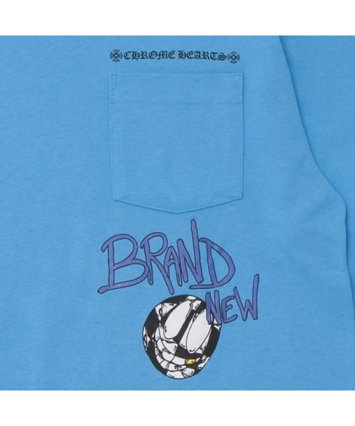 CHROME HEARTS(クロムハーツ)/クロムハーツ Tシャツ カットソー ブルー メンズ CHROME HEARTS 320992 LIB/img06