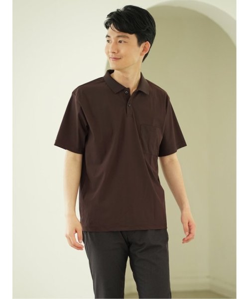 TAKA-Q(タカキュー)/接触冷感 吸水速乾 半袖ポロシャツ/img01
