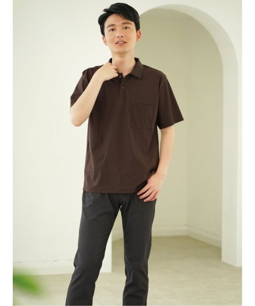 TAKA-Q(タカキュー)/接触冷感 吸水速乾 半袖ポロシャツ/img02