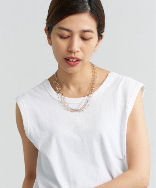 IENA(イエナ)/SITA NEVADO/シタ ネバド Crystal Chains Long necklace ネックレス/img01