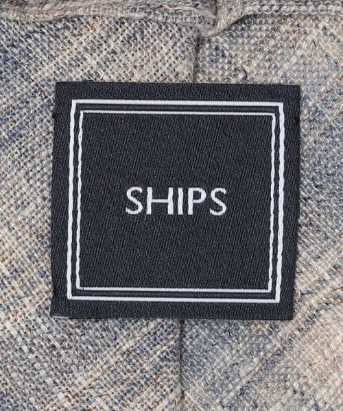 SHIPS MEN(シップス　メン)/SHIPS: リネン ファジー チェック ネクタイ/img02