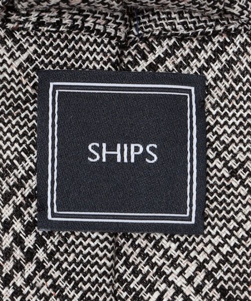 SHIPS MEN(シップス　メン)/SHIPS: リネン グレンチェック ネクタイ/img02