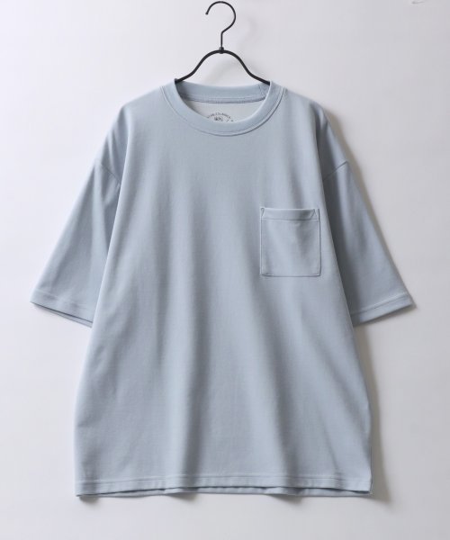 SITRY(SITRY)/【SITRY】接触冷感 UVカット デオドラント オーバーサイズ 半袖Tシャツ メンズ レディース 機能素材 Tシャツ/img03