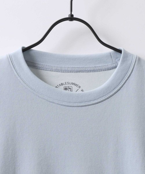 SITRY(SITRY)/【SITRY】接触冷感 UVカット デオドラント オーバーサイズ 半袖Tシャツ メンズ レディース 機能素材 Tシャツ/img10