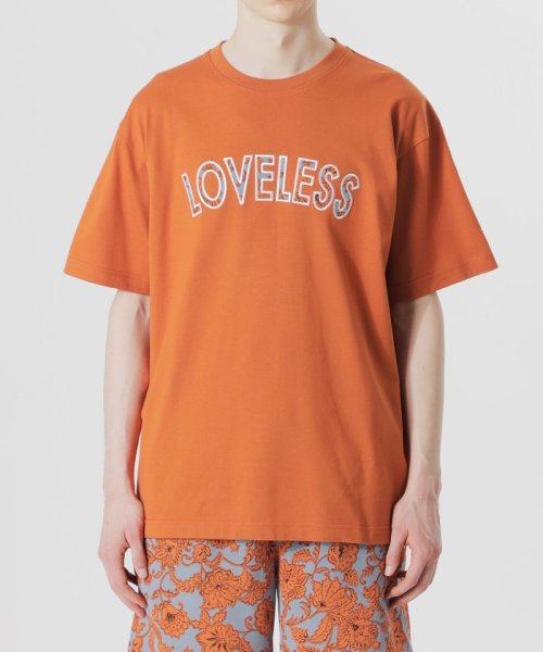 LOVELESS　MENS(ラブレス　メンズ)/ドローイングフラワープリントロゴTシャツ/img04