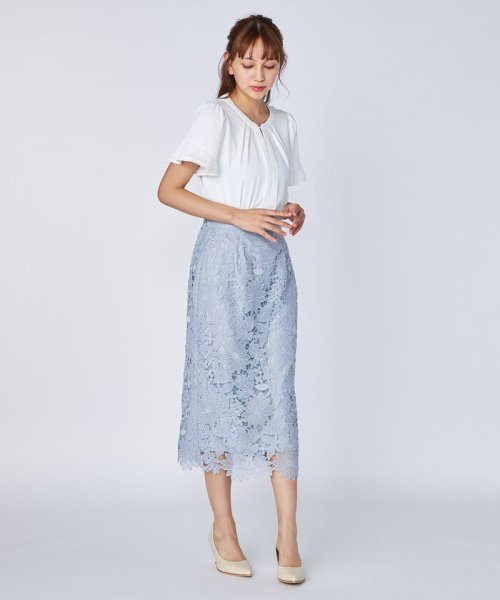 レースタイトスカート 