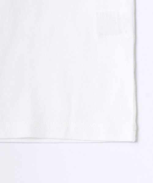 LAZAR(ラザル)/【Lazar】別注 オーバーサイズ サングラス ヒゲオジ＆ガール ワンポイント 半袖Tシャツ バックプリント 刺繍 夏 メンズ レディース/img04