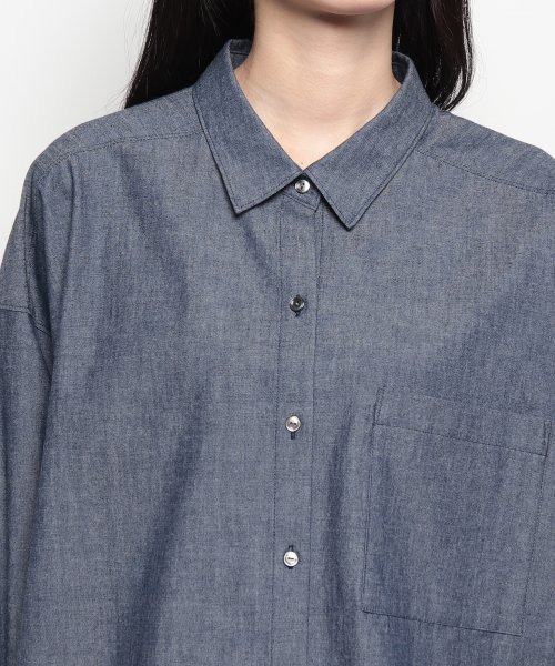 【セットアップ対応商品】ラウンドカットブラウス【THE NEW】【Leilian WHITE LABEL】 NEW WHITE LABEL