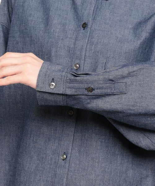 【セットアップ対応商品】ラウンドカットブラウス【THE NEW】【Leilian WHITE LABEL】 NEW WHITE LABEL