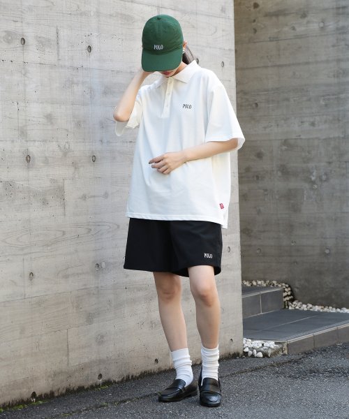 POLO BCS(ポロ　ビーシーエス)/【POLO BCS / ポロビーシーエス】POLO BCS/short pants ハーフパンツ 半パン ショートパンツ ショート丈 ロゴ/img04