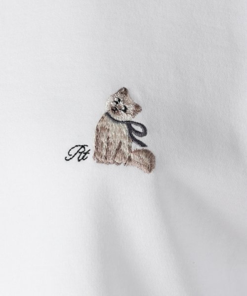 Rirandture(リランドチュール)/Cat刺繍Tシャツ/img33