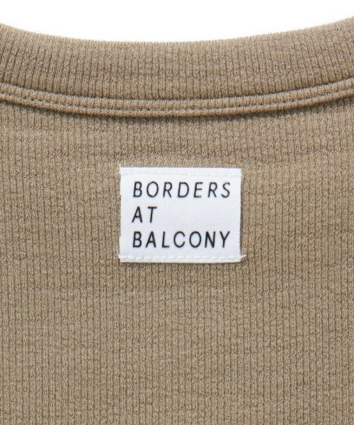 NERGY(ナージー)/【BORDERS at BALCONY】RIB Tシャツ/img14