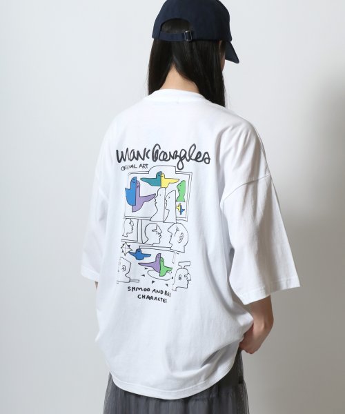 MARUKAWA(マルカワ)/【Mark Gonzales】マークゴンザレス バックプリント 半袖 Tシャツ メンズ レディース スケーター ストリート 韓国ファッション カジュアル/img39
