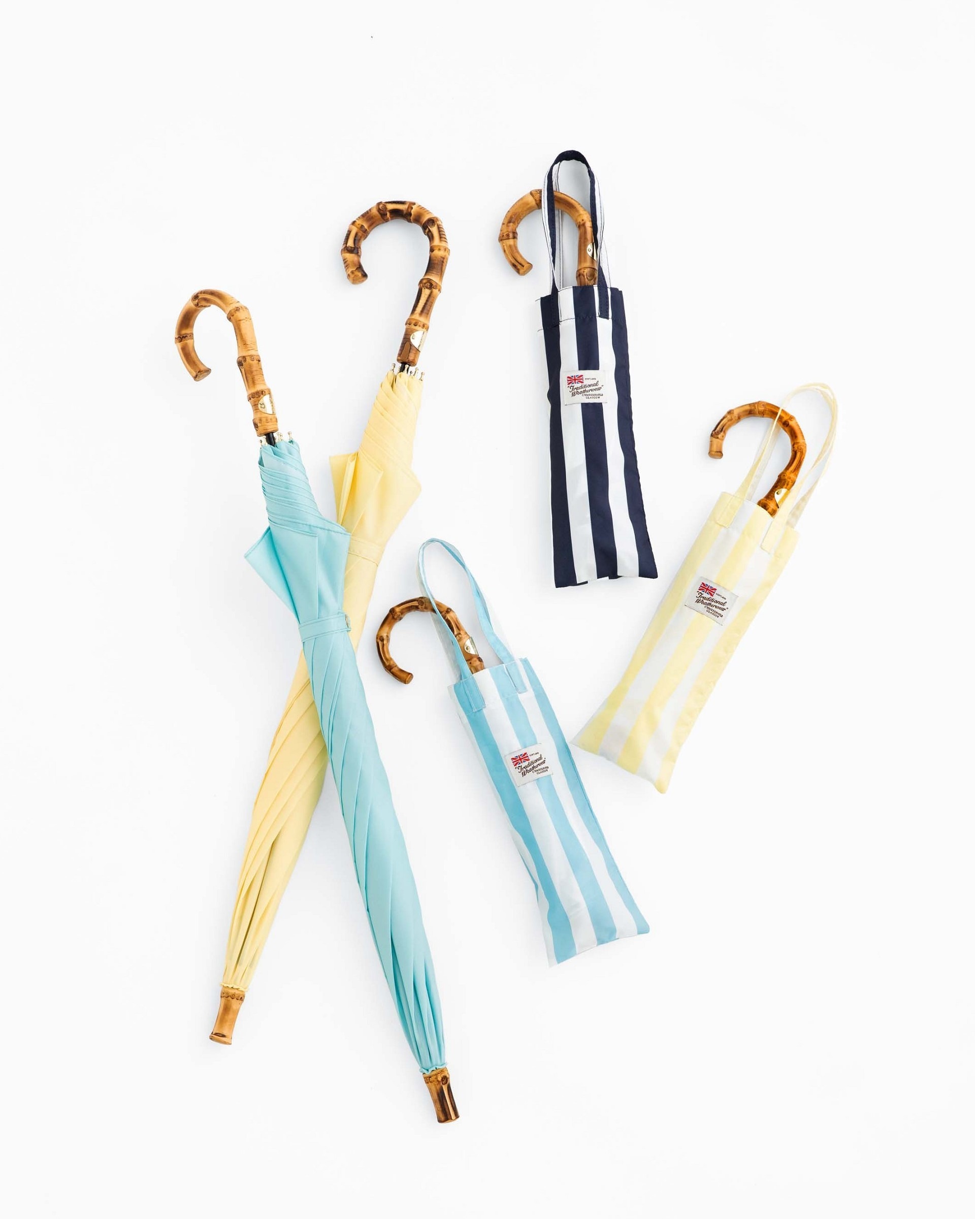 軽量】UMBRELLA BAMBOO LITE Beaurance （ビューランス）ボーラー刺繍
