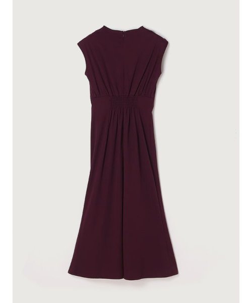 フロントドレープジャージーワンピース 着丈 バスト ウエスト ヒップ