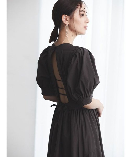 バックオープンフレアワンピース 着丈 袖丈 肩幅 裄丈 ウエスト