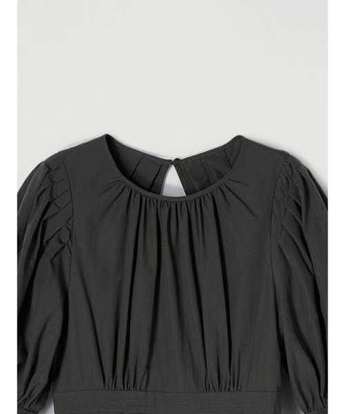 バックオープンフレアワンピース 着丈 袖丈 肩幅 裄丈 ウエスト