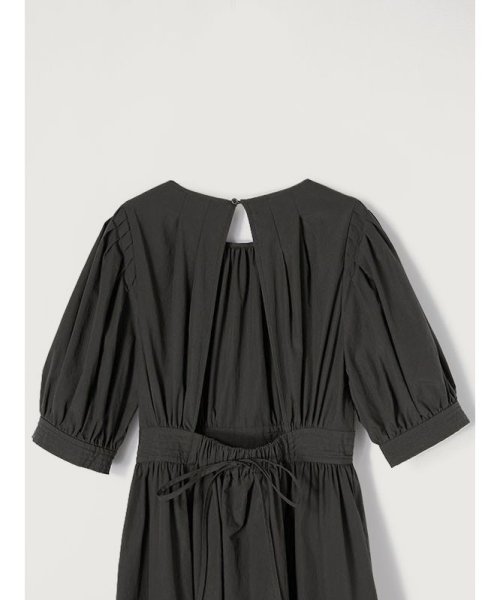 バックオープンフレアワンピース 着丈 袖丈 肩幅 裄丈 ウエスト