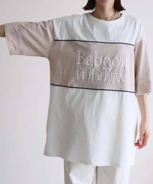 reca(レカ)/配色切替ビッグロゴ刺繍Tシャツ(on4643556)/img11