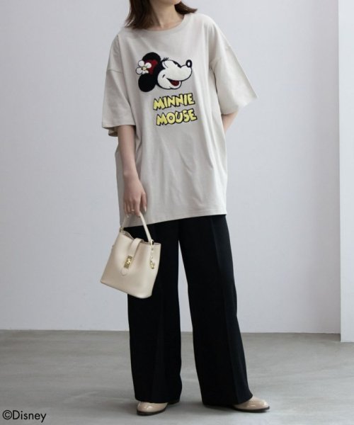 MAC HOUSE(women)(マックハウス（レディース）)/Disney / サガラ刺繍Tシャツ 4283－5522/img05